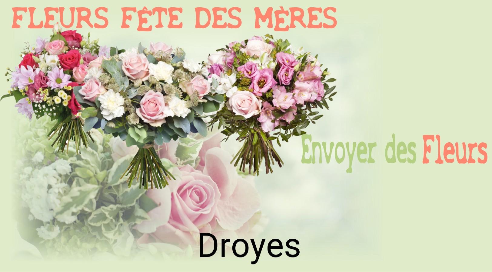 Bouquet de Fête des Mères livré à Droyes